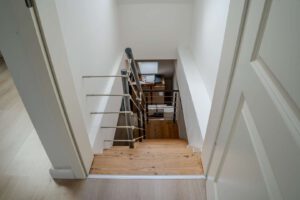 Treppenaufgang zum Eltern-Schlafbereich