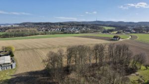 Grünes Bielefeld: Felder hinter dem Haus
