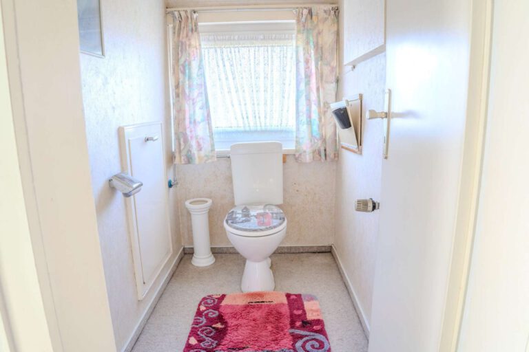 Separates WC im Obergeschoss