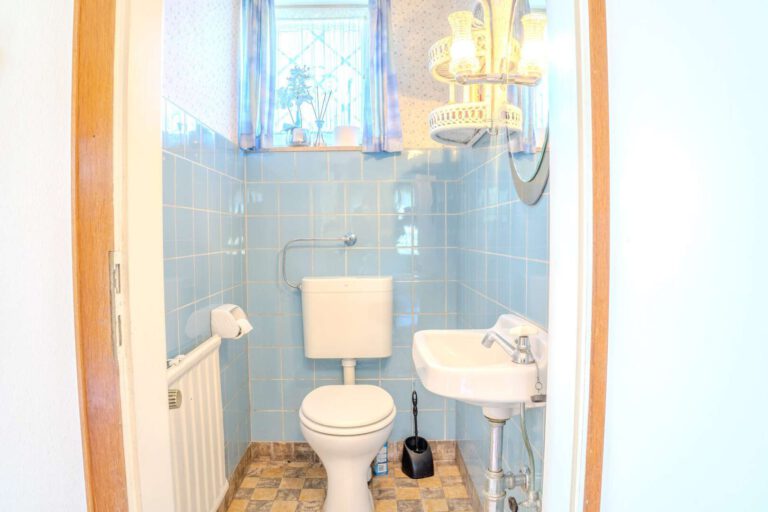 Gäste WC im Erdgeschoss