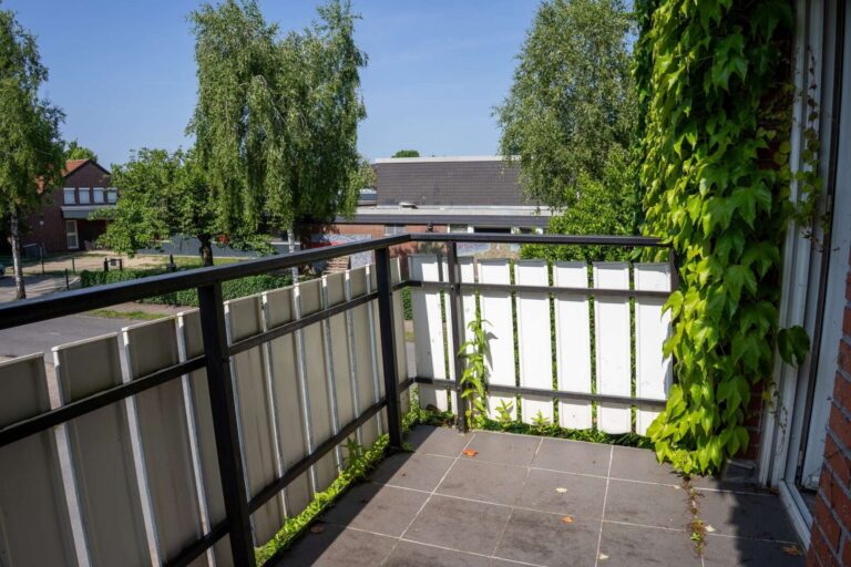 Aussicht vom Balkon des Kinderzimmers