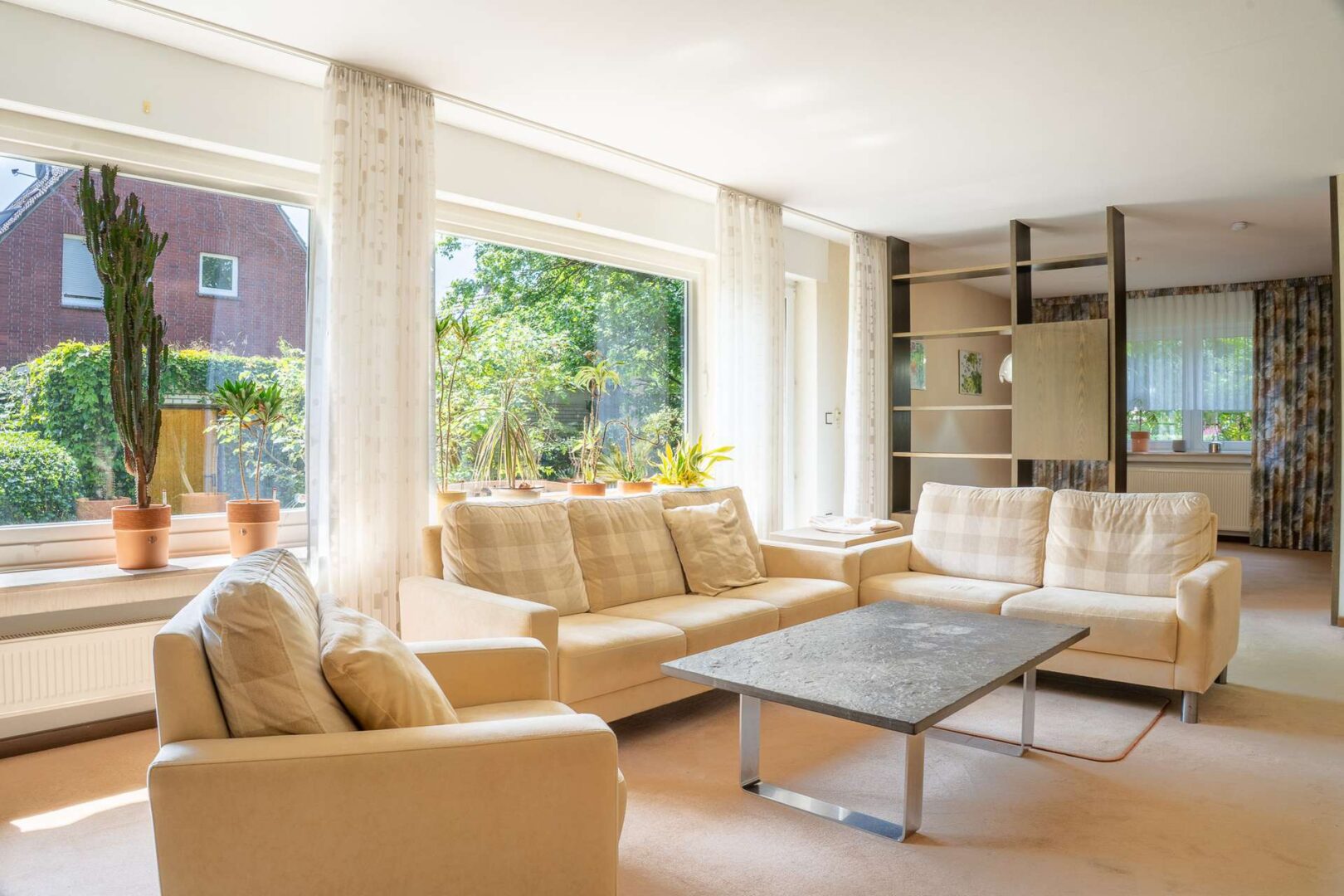 Helles und gemütliches Wohnzimmer