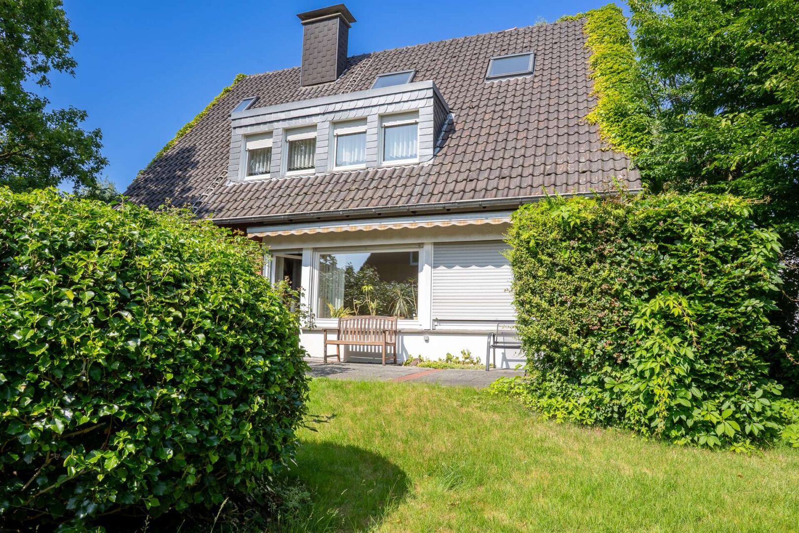 Ansicht aus dem Garten