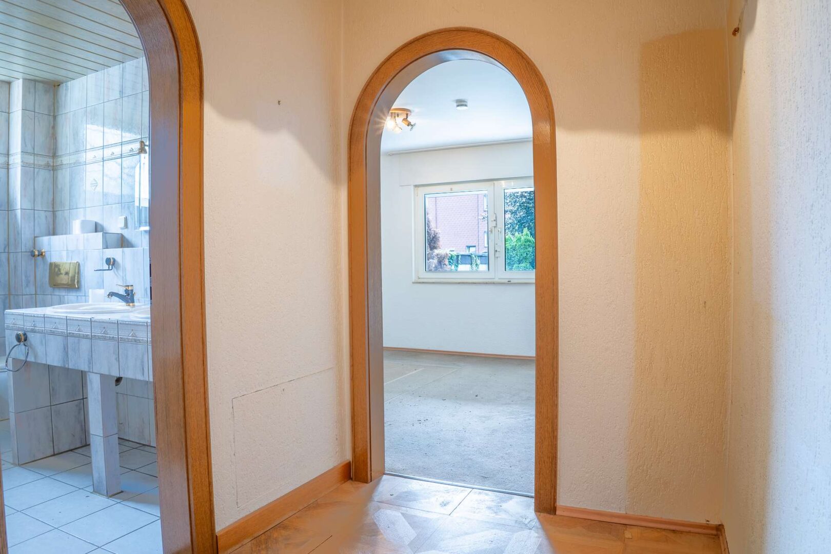 Flur vor dem Schlafzimmer