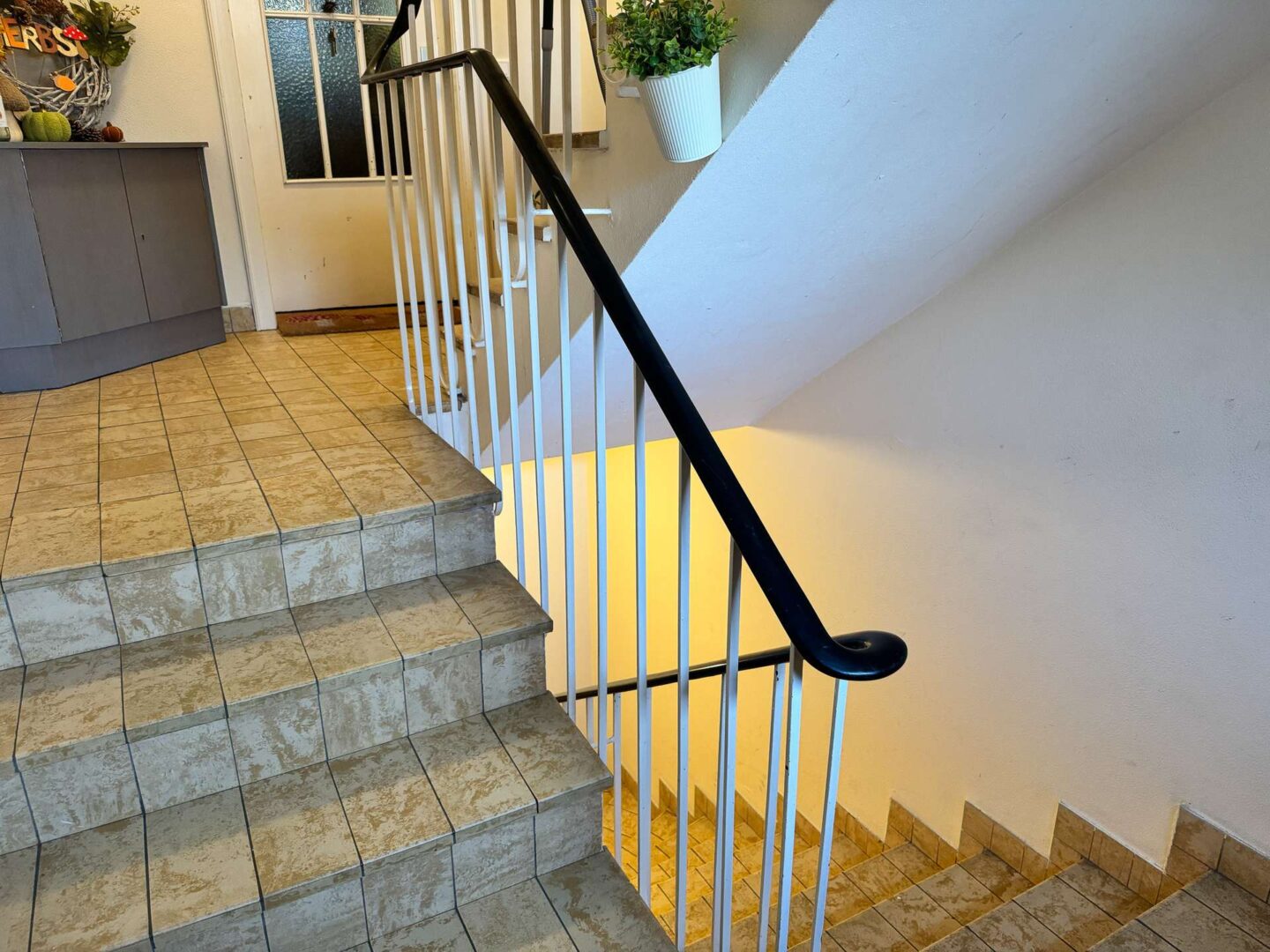 Gepflegtes Treppenhaus