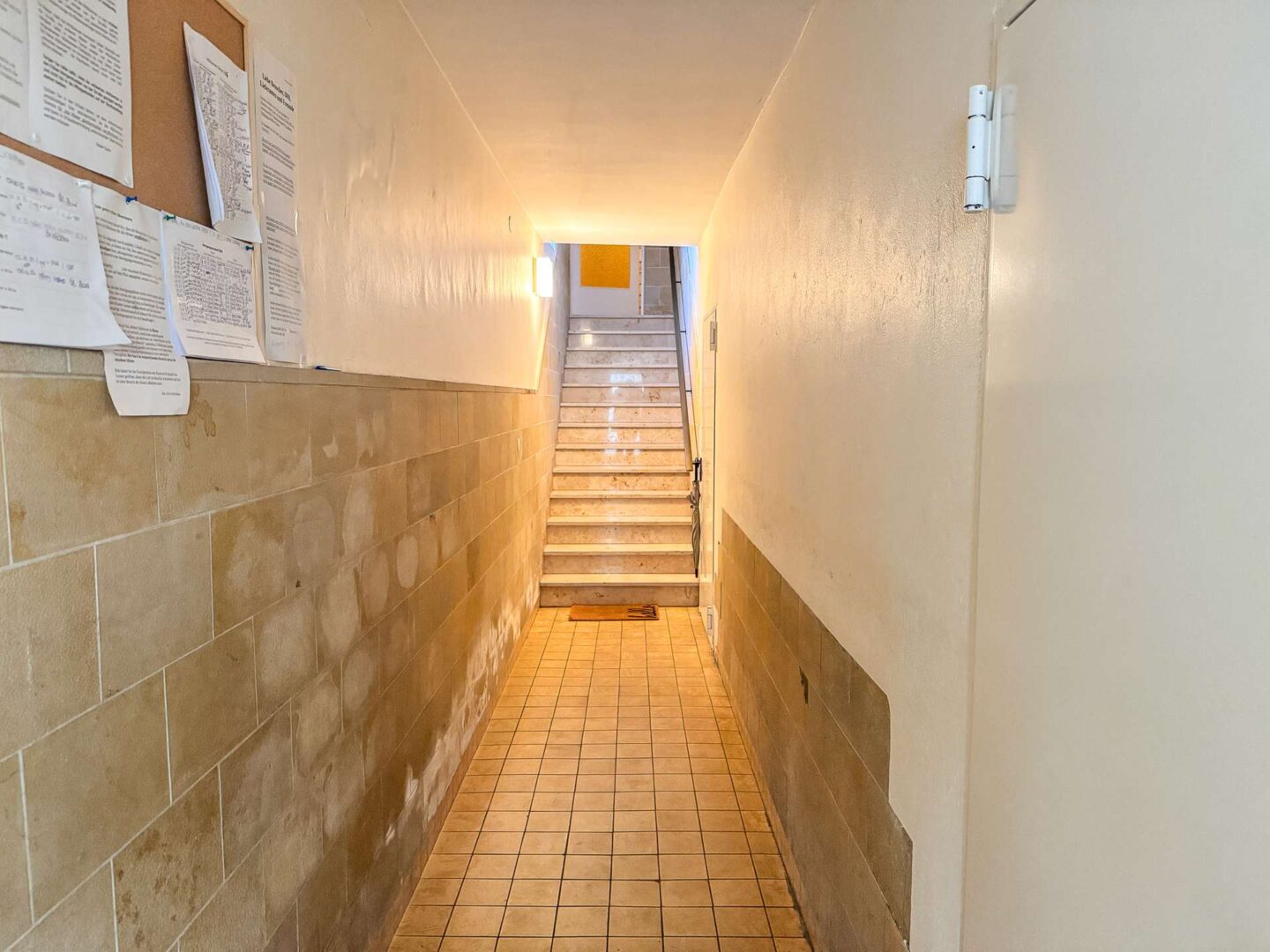 Eingangsbereich zu den Mietwohnungen