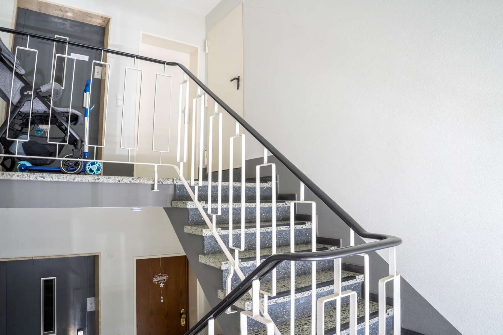 Gepflegtes Treppenhaus