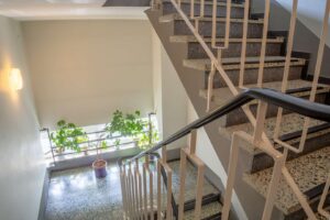 Gepflegtes Treppenhaus