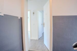 Eingangssituation exemplarische Wohnung