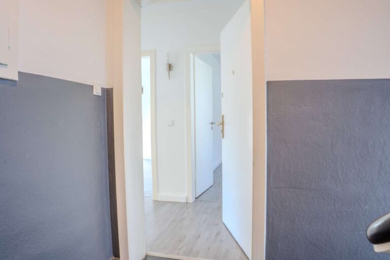 Eingangssituation exemplarische Wohnung