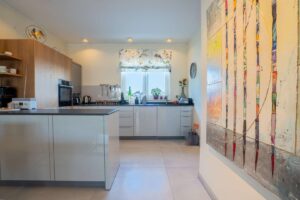 Blick in die Küche